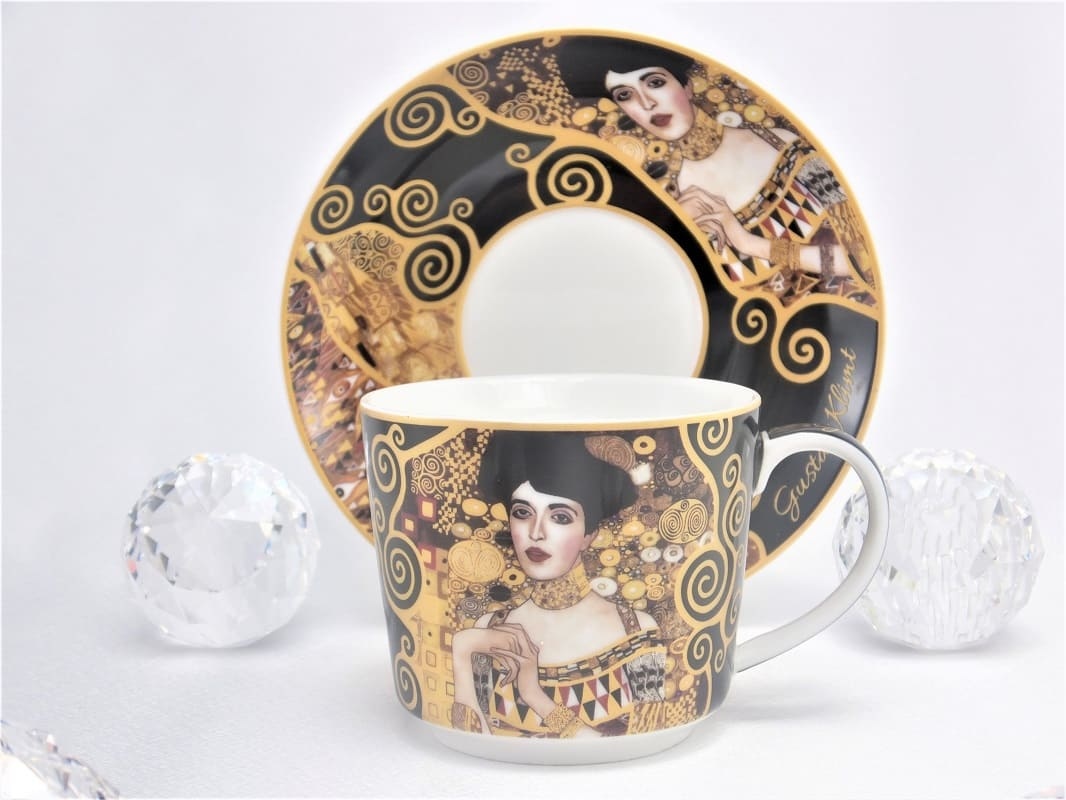 DELUXE by MJS Gustav Klimt - Adele Bloch Bauer - Coffee Cup Set