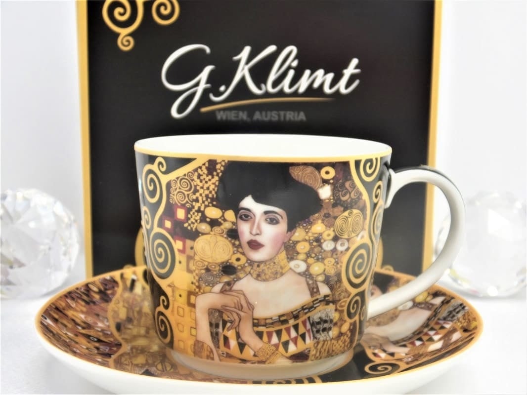 DELUXE by MJS Gustav Klimt - Adele Bloch Bauer - Coffee Cup Set