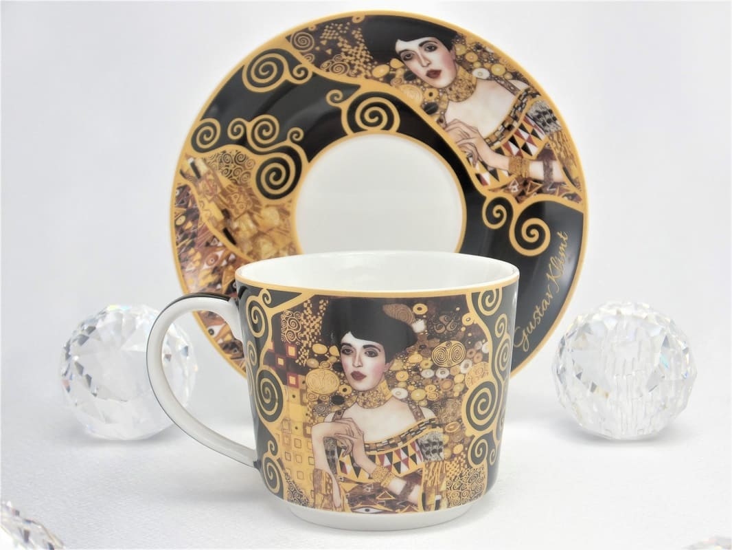 DELUXE by MJS Gustav Klimt - Adele Bloch Bauer - Coffee Cup Set