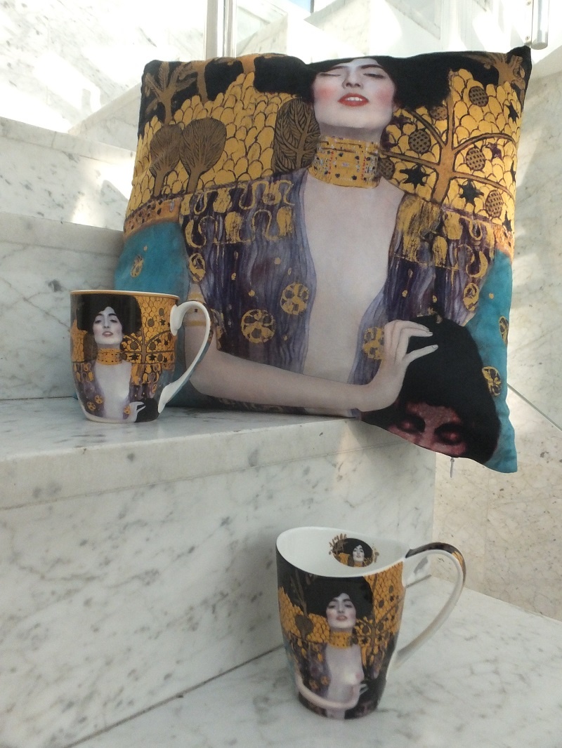 DELUXE by MJS Gustav Klimt - Judith coffee cup in gift box