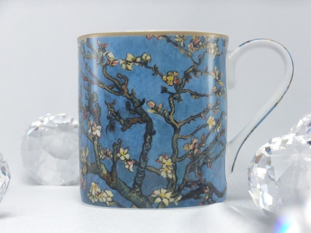 CARMANI - 1990 Vincent van Gogh - Mandelbaum- Kaffeetasse inkl. Geschenkbox