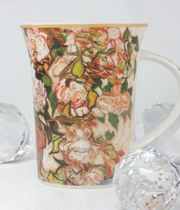 CARMANI - 1990 Van Gogh - Rosen -Kaffeetasse X