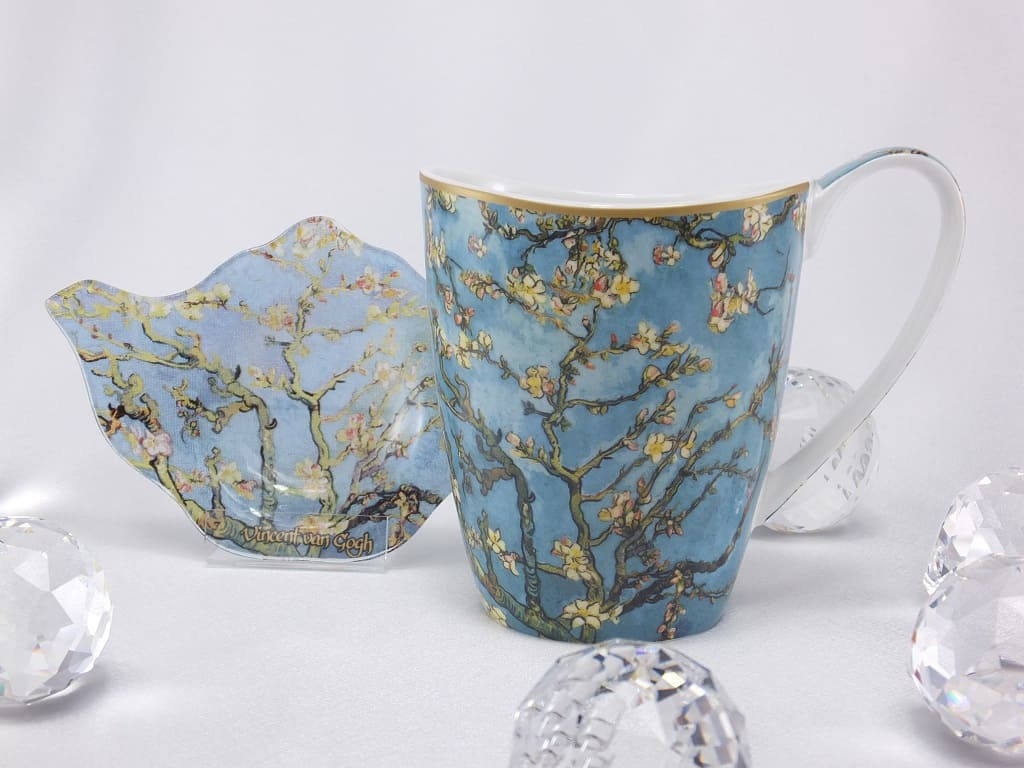 CARMANI - 1990 Vincent van Gogh - Almond tree - Coffee cup Vanessa in gift box