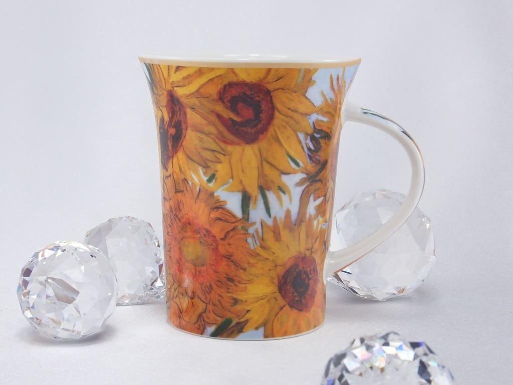 CARMANI - 1990 Vincent van Gogh - Sunflowers - Coffee cup in gift box