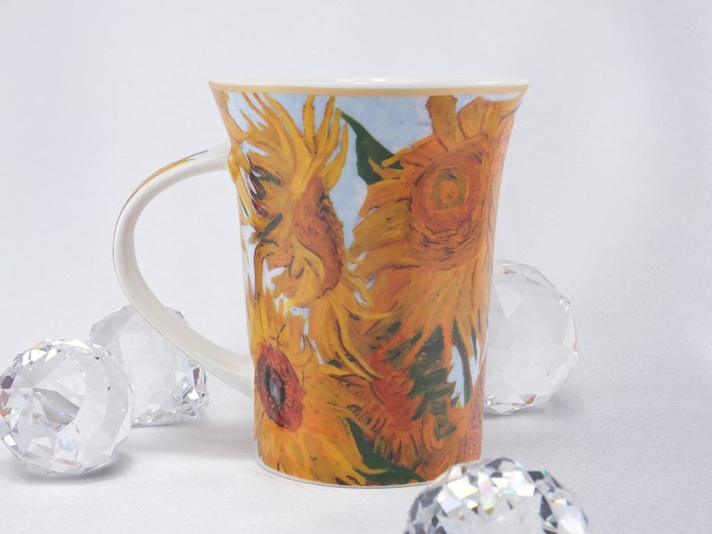 CARMANI - 1990 Vincent van Gogh - Sonnenblumen - Kaffeetasse in Geschenkbox