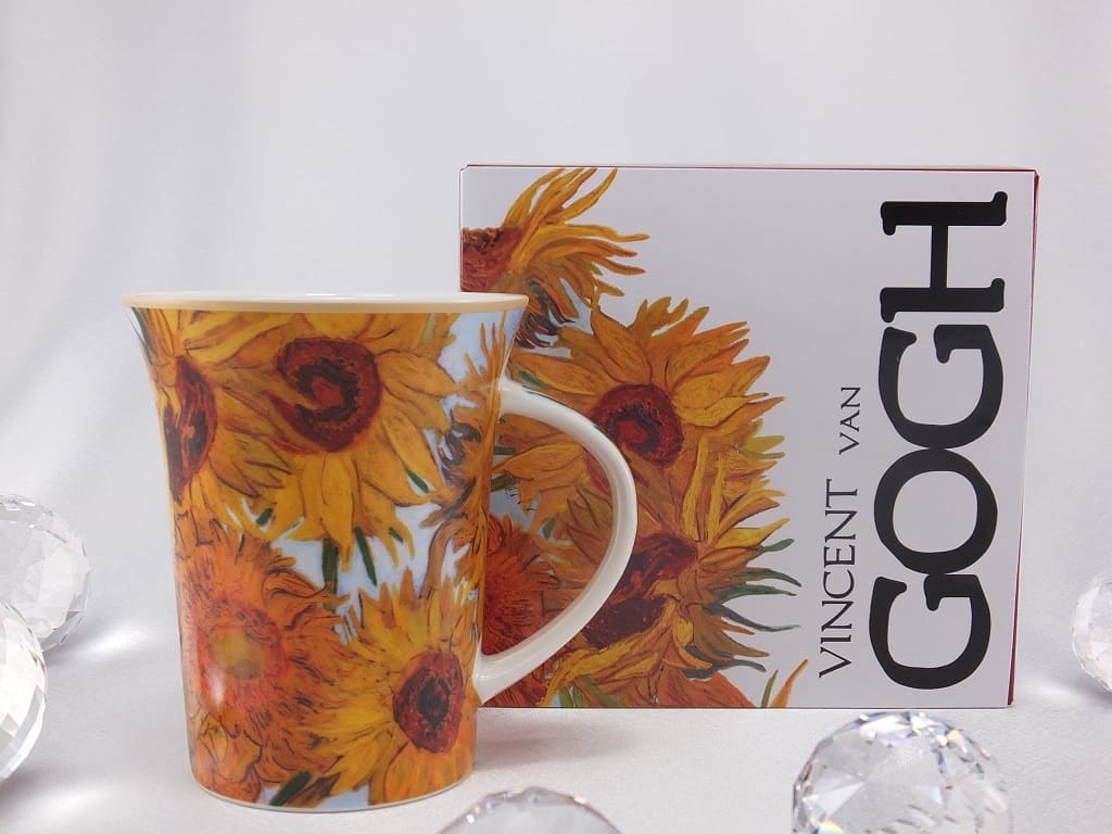 CARMANI - 1990 Vincent van Gogh - Sonnenblumen - Kaffeetasse in Geschenkbox