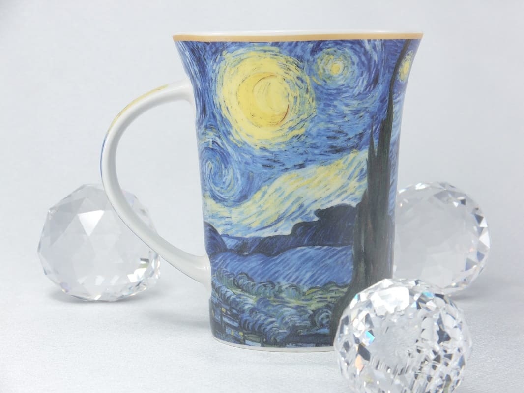 CARMANI - 1990 Vincent van Gogh - Starry night coffee cup in gift box