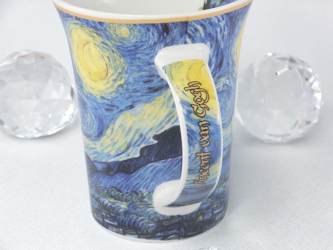 CARMANI - 1990 Vincent van Gogh - Sternennacht -Kaffeetasse in Geschenkbox