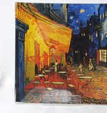 CARMANI - 1990 Vincent van Gogh - The Night Café - Glass Tray 13 x 13 cm