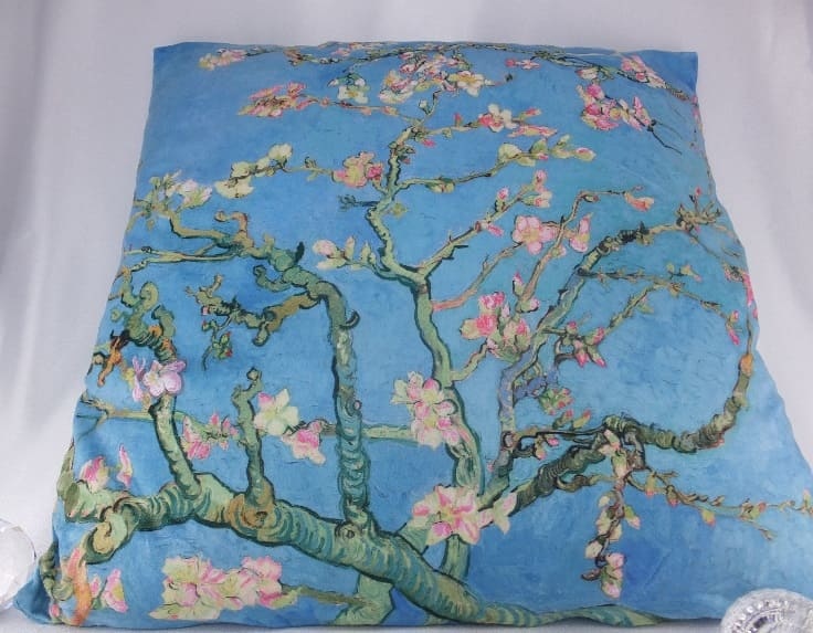 CARMANI - 1990 Vincent van Gogh - Almond tree - Cushion with filling