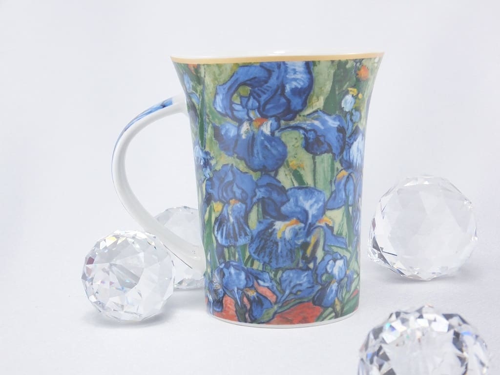 CARMANI - 1990 Vincent van Gogh - Irises - Coffee cup in gift box