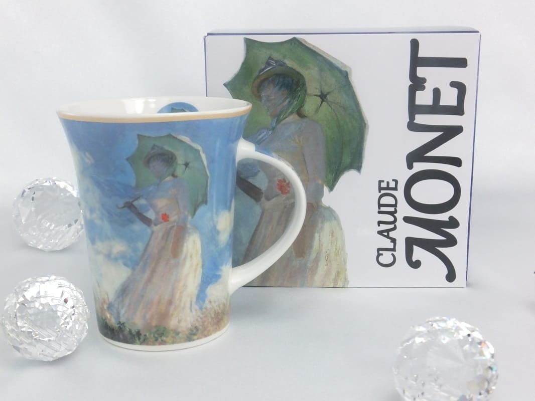 CARMANI - 1990 Claude Monet - walk - coffee cup in gift box