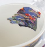 CARMANI - 1990 Claude Monet - water lilies - coffee cup in gift box