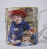 CARMANI - 1990 Pierre - Auguste Renoir - Zwei Schwestenr 1881 - Kaffeetasse  Vanessa