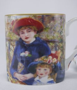 CARMANI - 1990 Auguste  Renoir - Kaffeetasse -  Zwei Schwestern
