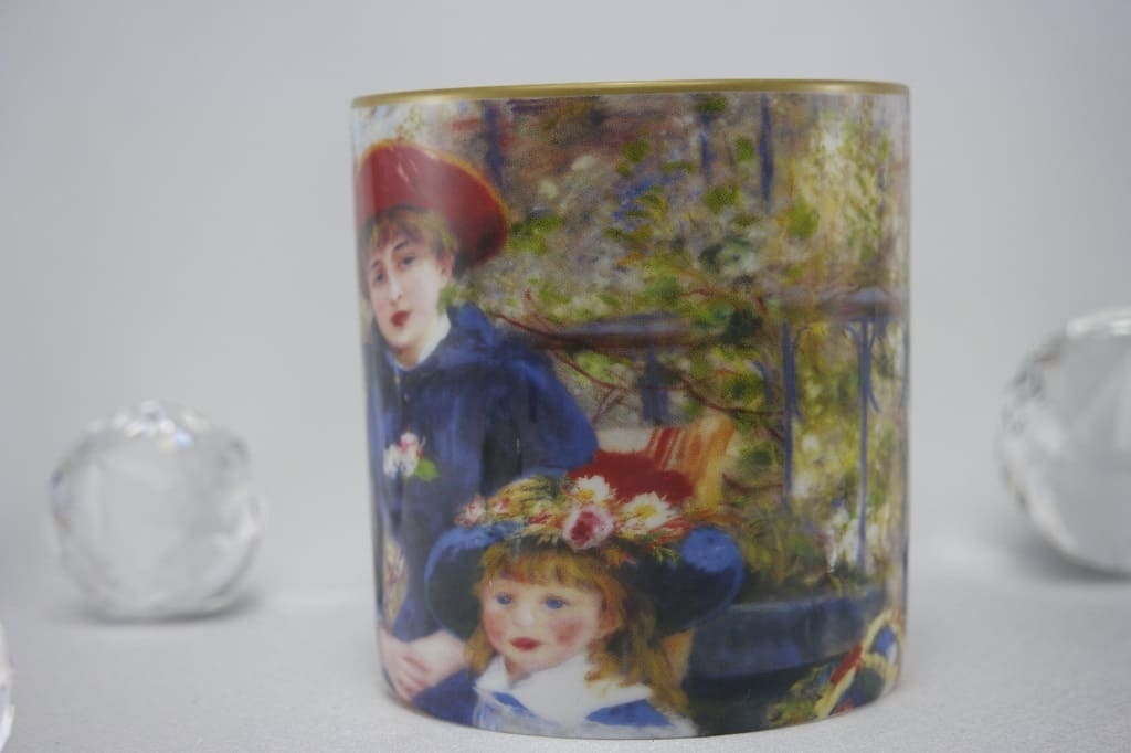 CARMANI - 1990 Pierre - Auguste Renoir - Zwei Schwestenr 1881 - Kaffeetasse  Vanessa