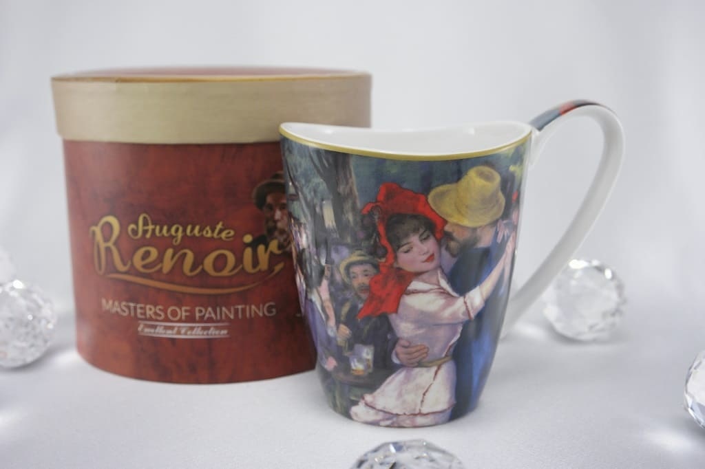 CARMANI - 1990 Pierre - Auguste Renoir - Tanz in Bougivall- Kaffeetasse  Vanessa