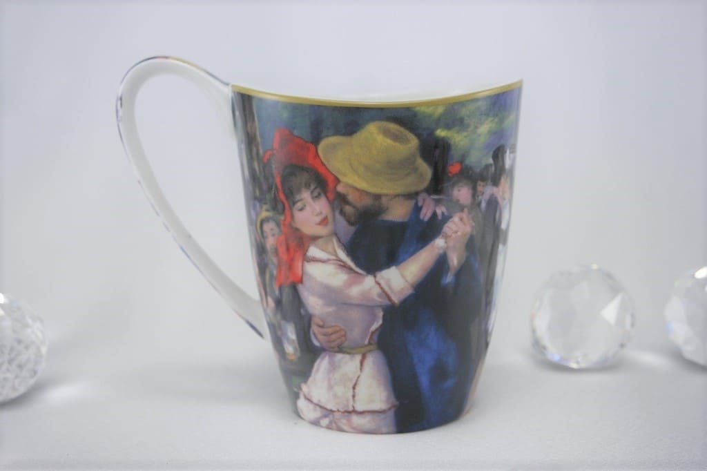 CARMANI - 1990 Pierre - Auguste Renoir - Tanz in Bougivall- Kaffeetasse  Vanessa