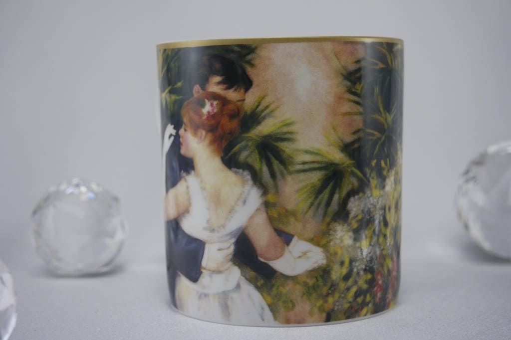 CARMANI - 1990 Pierre - Auguste Renoir - Tanz in der Stadt - Kaffeetasse in Geschenkbox