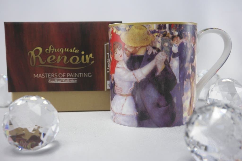 CARMANI - 1990 Pierre -Auguste Renoir -Tanz in Bougivall - Kaffeetasse in Geschenkbox