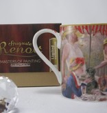 CARMANI - 1990 Pierre -Auguste Renoir - Das Frühstück der Ruderer - Kaffeetasse in Geschnekbox