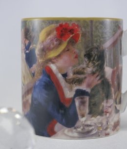 CARMANI - 1990 Auguste Renoir - Coffee Cup - The Breakfast of the Rowers