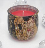 CARMANI - 1990 Gustav Klimt - The Kiss - Scented Candle Passion in gift box