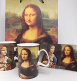 CARMANI - 1990 Leonardo da Vinci - Porcelain Cups in Fine Bone China