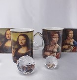 CARMANI - 1990 Leonardo da Vinci - Porcelain Cups in Fine Bone China