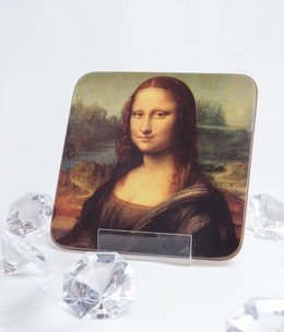 CARMANI - 1990 Leonardo da Vinci - Cork Coasters - Mona Lisa