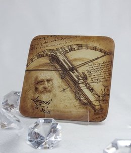 CARMANI - 1990 Leonardo da Vinci - Cork Coaster