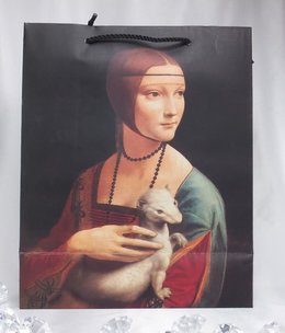 CARMANI - 1990 Leonardo da Vinci - Geschenktasche