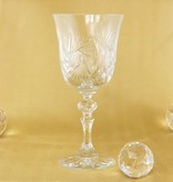 Julia - 1842  Crystal glass CARAT - red wine glass made of cut crystal