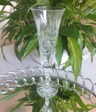 Julia - 1842  Crystal glass - Champagne glass