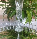 Julia - 1842  Crystal glass CARAT - Champagne glass hand cut