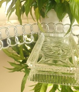 Julia - 1842  Crystal glass - Tray 18.5 x 9.5 cm