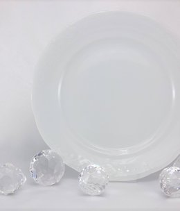 CRISTOFF -1831 Marie - Claire - white - porcelain plate