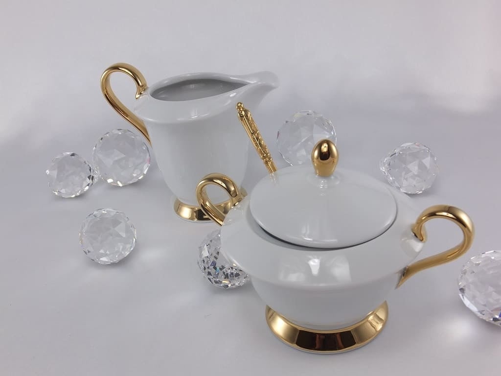 CRISTOFF -1831 Marie - Julie - Gold ★ Coffee service for 6 persons