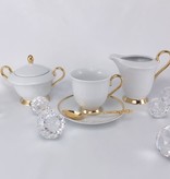 CRISTOFF -1831 Marie - Julie - Gold ★ Coffee service for 6 persons