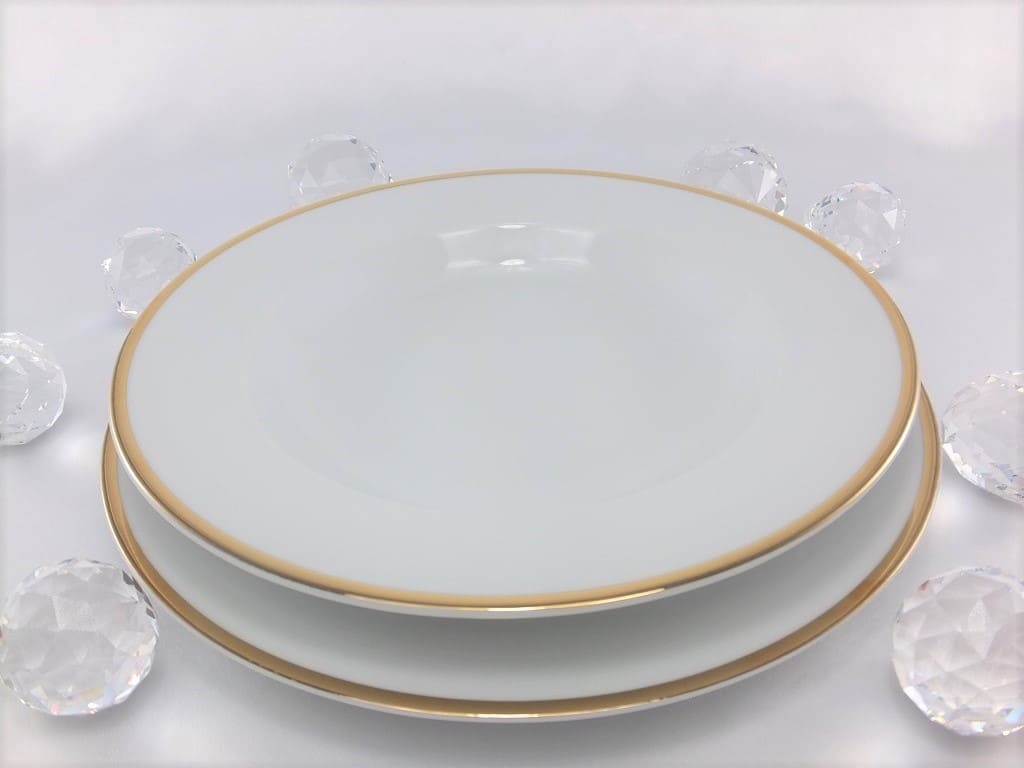 CRISTOFF -1831 Marie - Julie - Gold ★ Porcelain plate