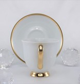 CRISTOFF -1831 Marie - Julie - Gold ★ Porcelain Cup & Saucer