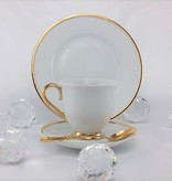 CRISTOFF -1831 Marie - Julie - Gold ★ Porcelain Cup & Saucer