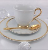 CRISTOFF -1831 Marie - Julie - Gold ★ Porcelain Cup & Saucer