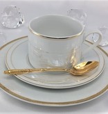 CRISTOFF -1831 Marie - Joelle - Luster coffee service for 6 persons