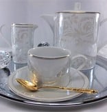 CRISTOFF -1831 Marie - Joelle - Luster coffee service for 6 persons