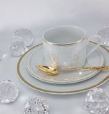 CRISTOFF -1831 Marie - Joelle - Luster coffee service for 6 persons