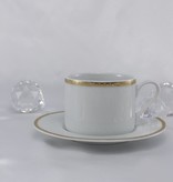 CRISTOFF -1831 Marie - Jeanne - Gold Cup & Saucer