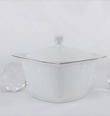 CRISTOFF -1831 Marie - Christine - Platinum Milk Jug & Sugar Bowl