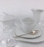 CRISTOFF -1831 Marie - Christine Platin  - Kaffeeservice für 6 Personen