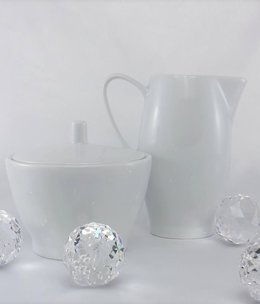 CRISTOFF -1831 Marie - Blanche - milk can / sugar bowl